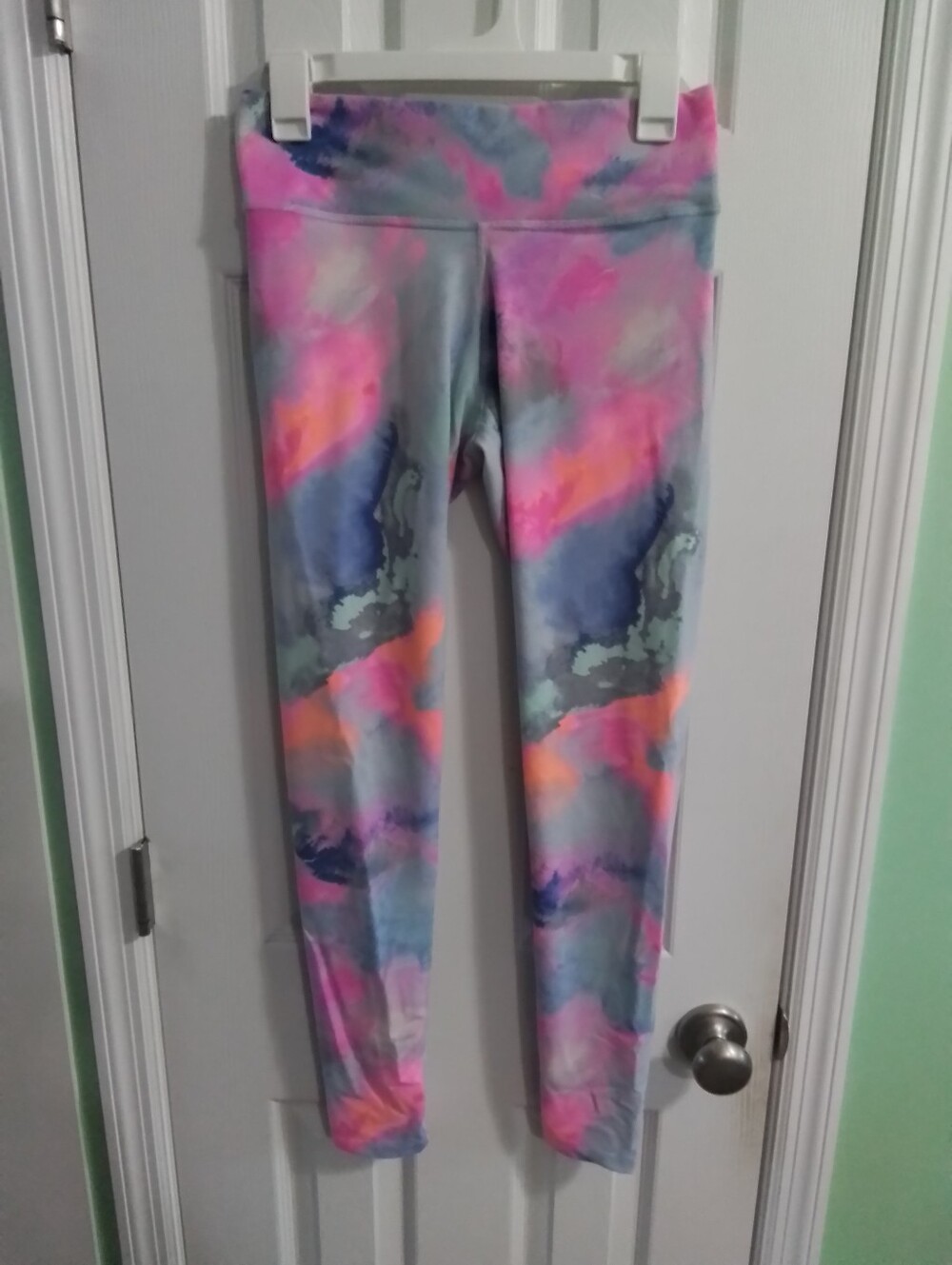 Pink Victorias Secret Ultimate Watercolor Leggings-SUPER RARE